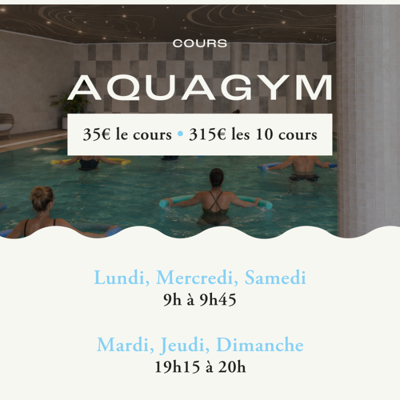 Offre cours d'aquagym au Marina Baie des Anges H�tel
