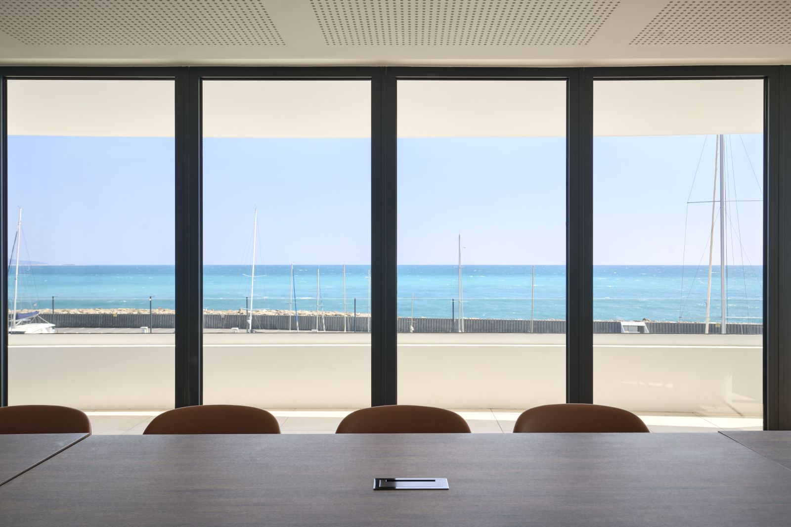 Salle de séminaire avec vue mer au Marina Baie des Anges Hôtel, Villeneuve-Loubet