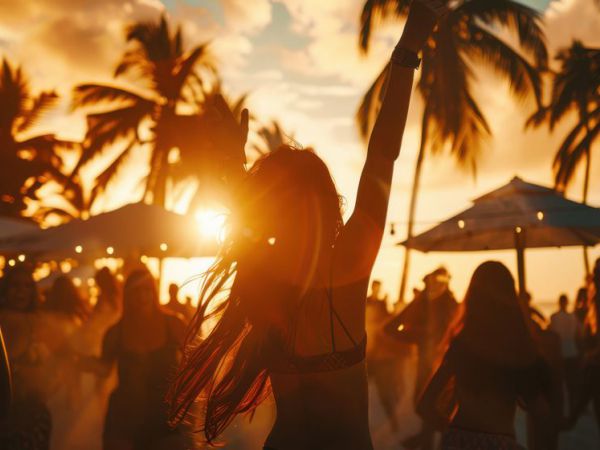 Beach Party � l&rsquo;h�tel - Marina Baie des Anges H�tel