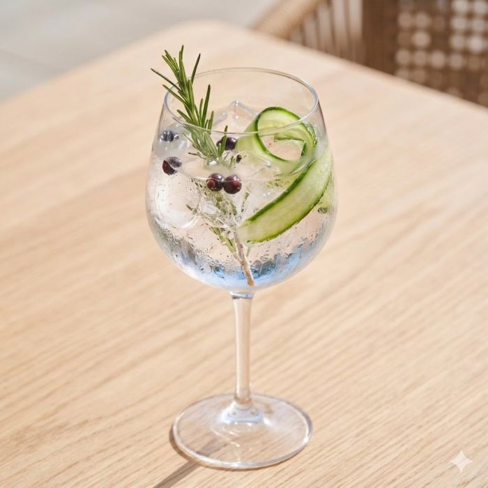 Cocktail avec concombre NAPA Bar, Marina Baie des Anges H�tel, Villeneuve-Loubet, C�te d'Azur