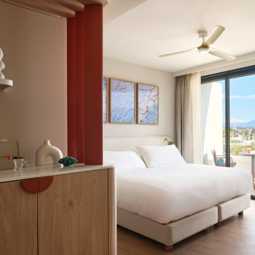 Chambre C�t� Jardin Marina Baie des Anges H�tel