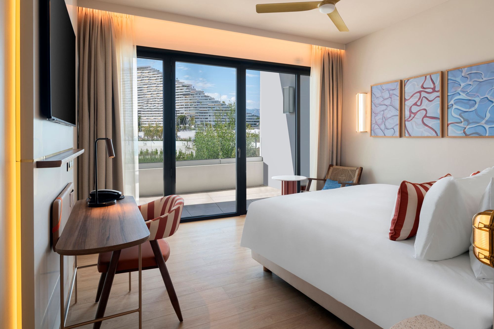 Suite Junior vue jardin, Marina Baie des Anges H�tel Villeneuve-Loubet